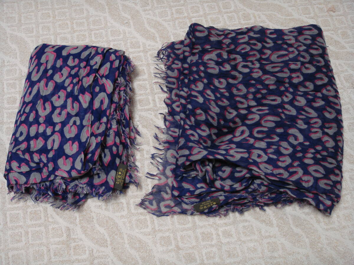 ルイヴィトン 超大判 190X140 素材が2種類の ストール エトール