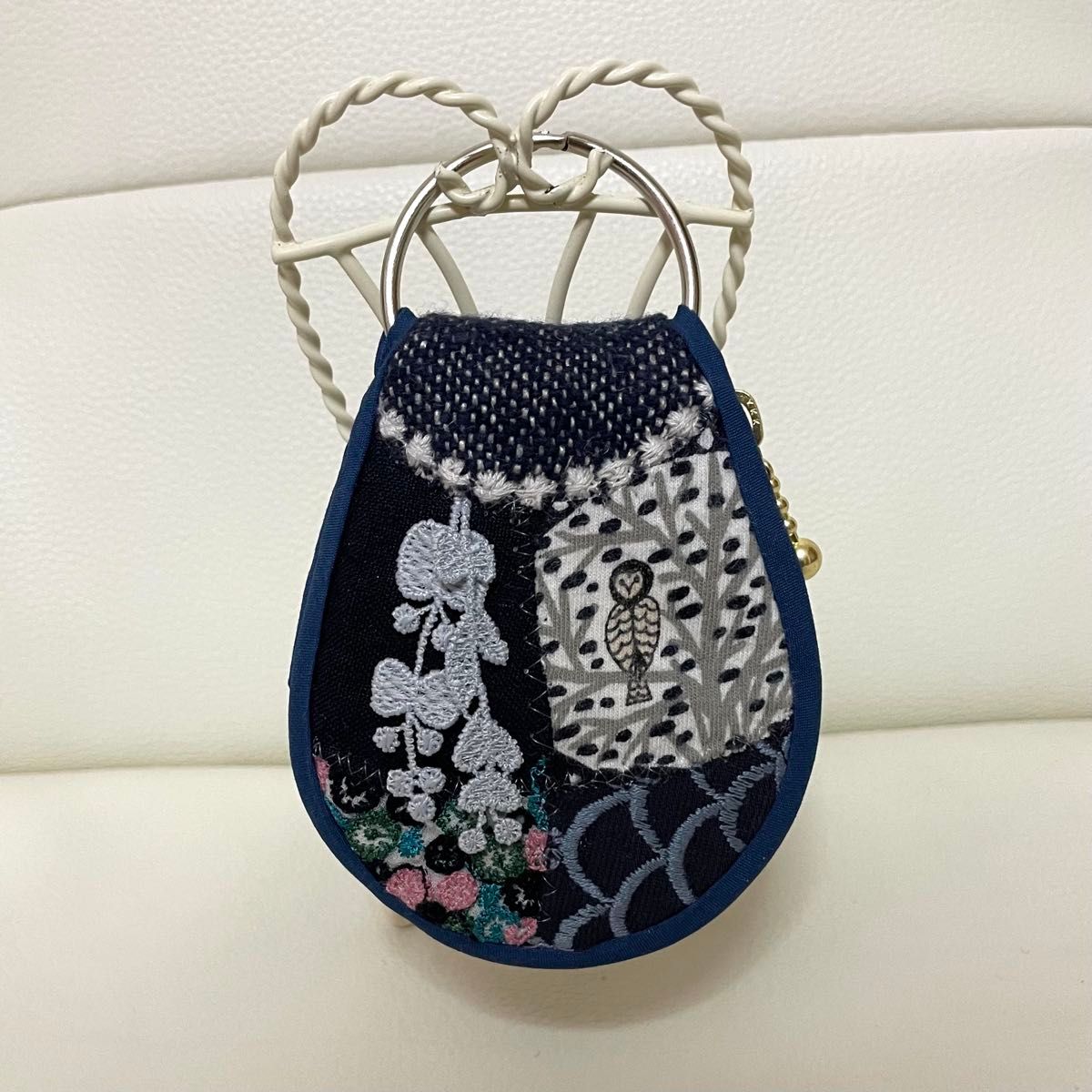 小さなポーチ ミナペルホネンハンドメイド 両面パッチワーク | Shop at 