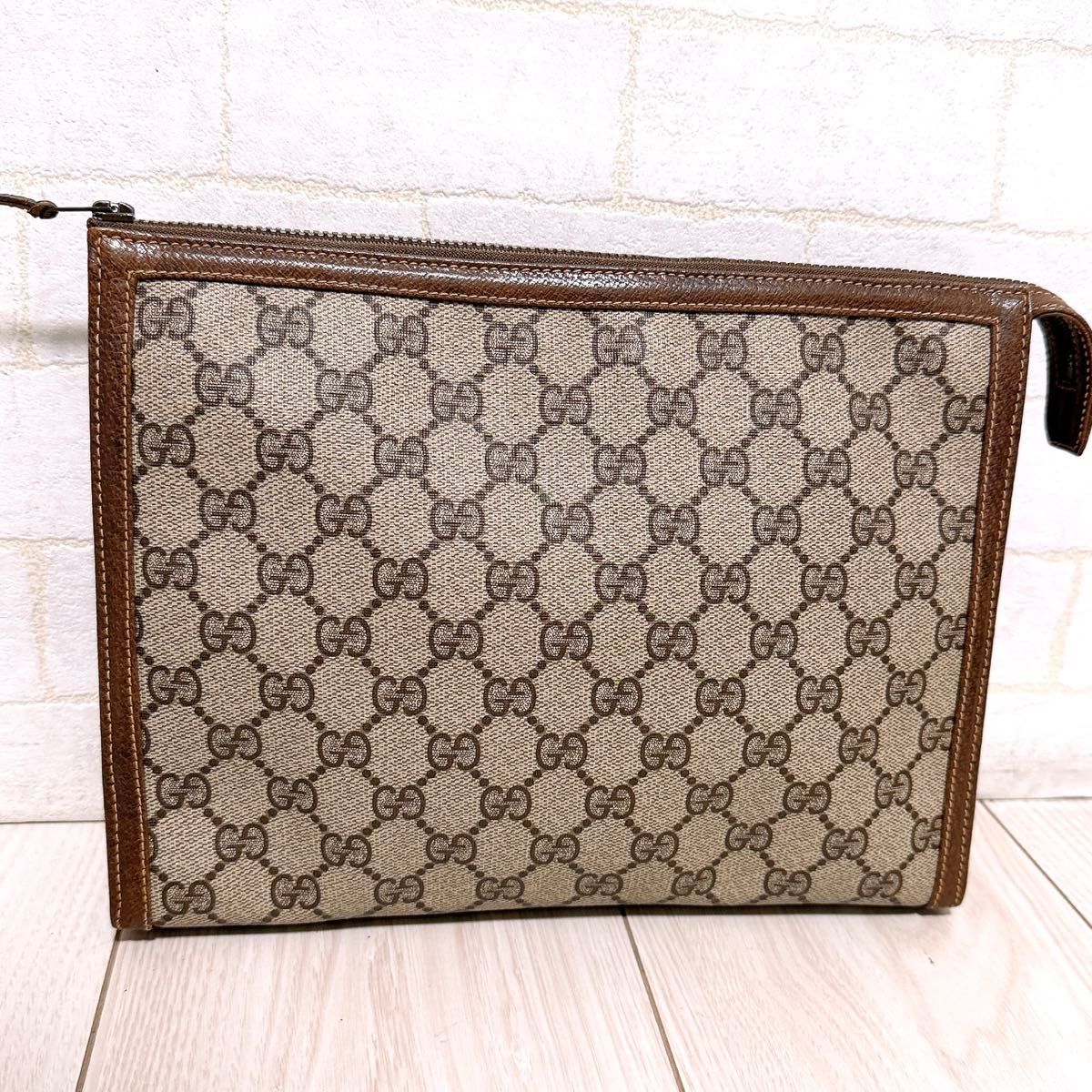 グッチ GUCCI クラッチバッグ PVC レザー GUCCI（グッチ） GGスプリーム シェリーライン クラッチバッグ