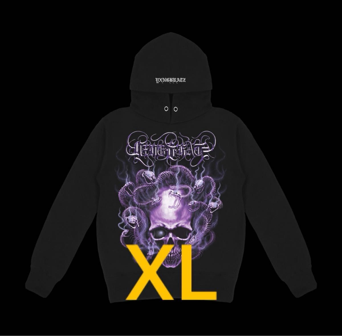 YXNGBRATZ Medusa Hoodie Purple XL | Shop at JDirectItems