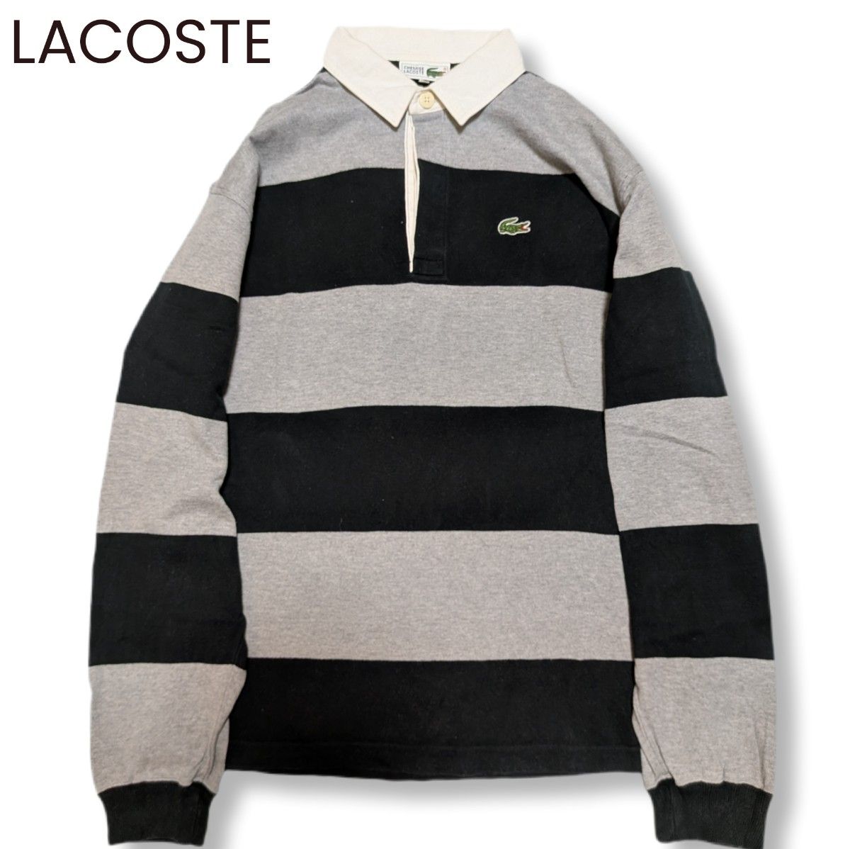 LACOSTE ラコステ ビンテージ 長袖ポロシャツ | Shop at JDirectItems 