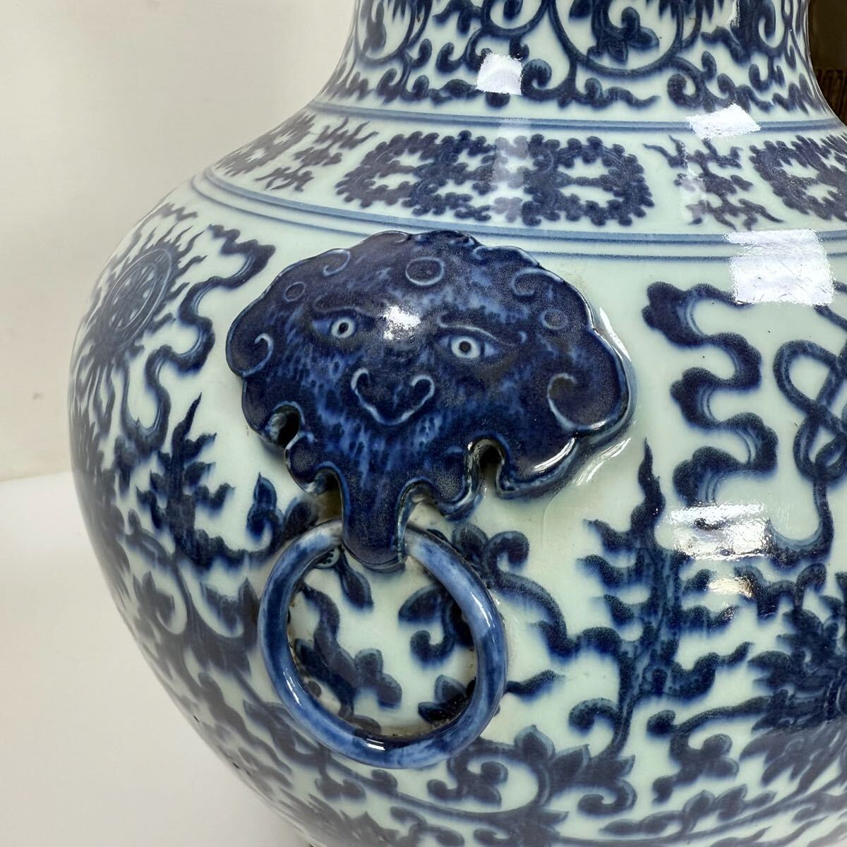 中国 美術 花瓶 壺 染付 中国 染付 花瓶 花入 骨董美術陶芸 2026年最新】Yahoo!オークション