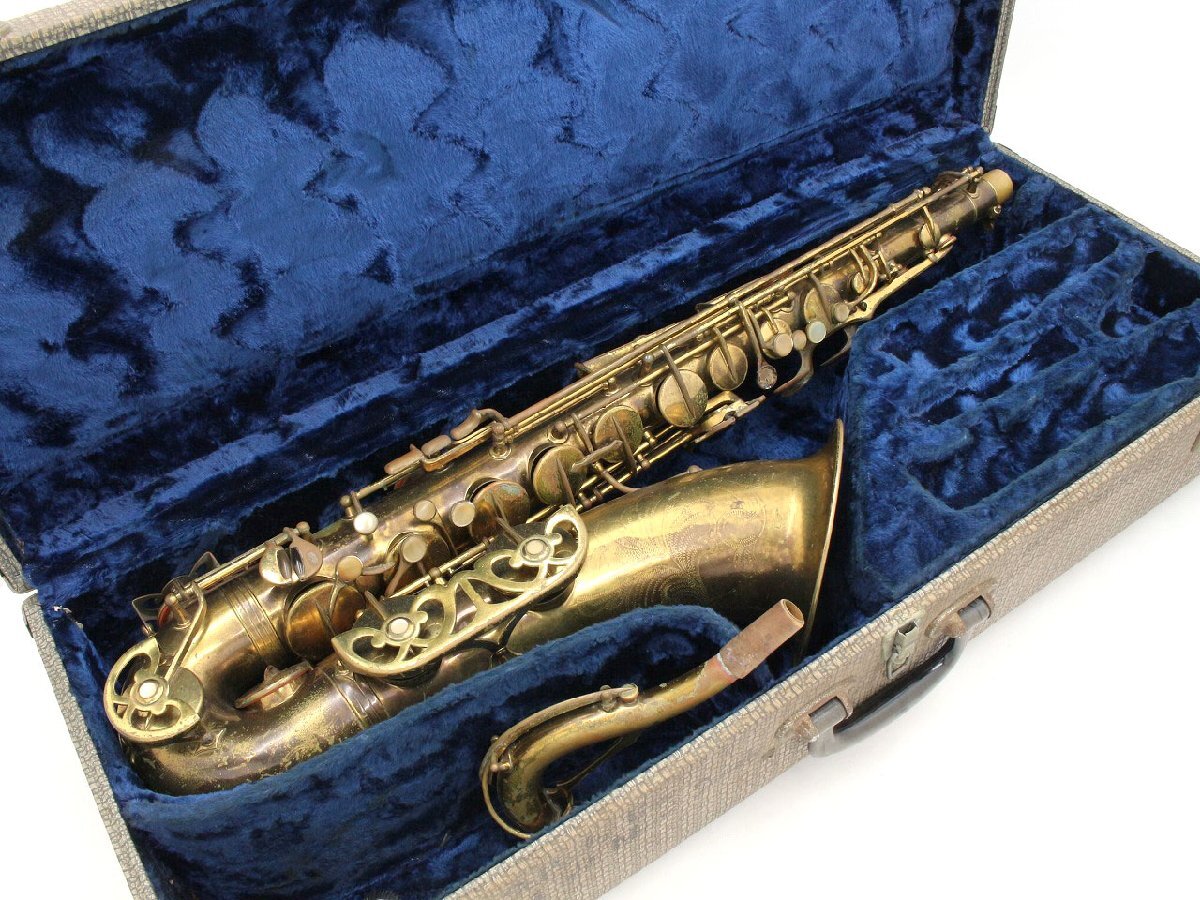 Junk Sax Buffet Crampon SA JUNK Tenor Saxophone クランポン テナーサックス ジャンク 現状渡し Ki2754 ...
