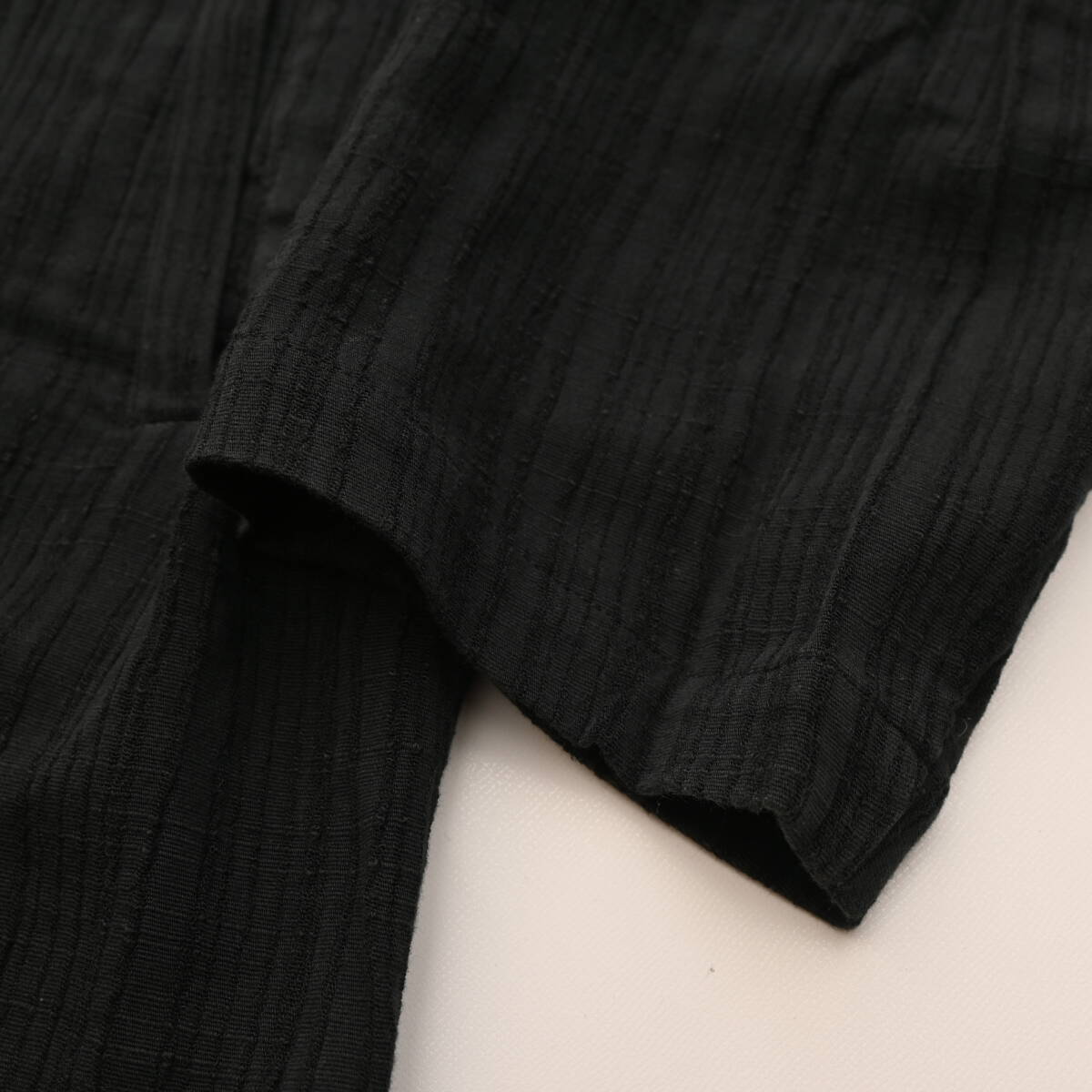 Ha6523 【old】Y's for men ワイズ ロング シャツ ジャケット L ブラック 黒 ジップ HA6523 /【Buyee】 Buyee ...