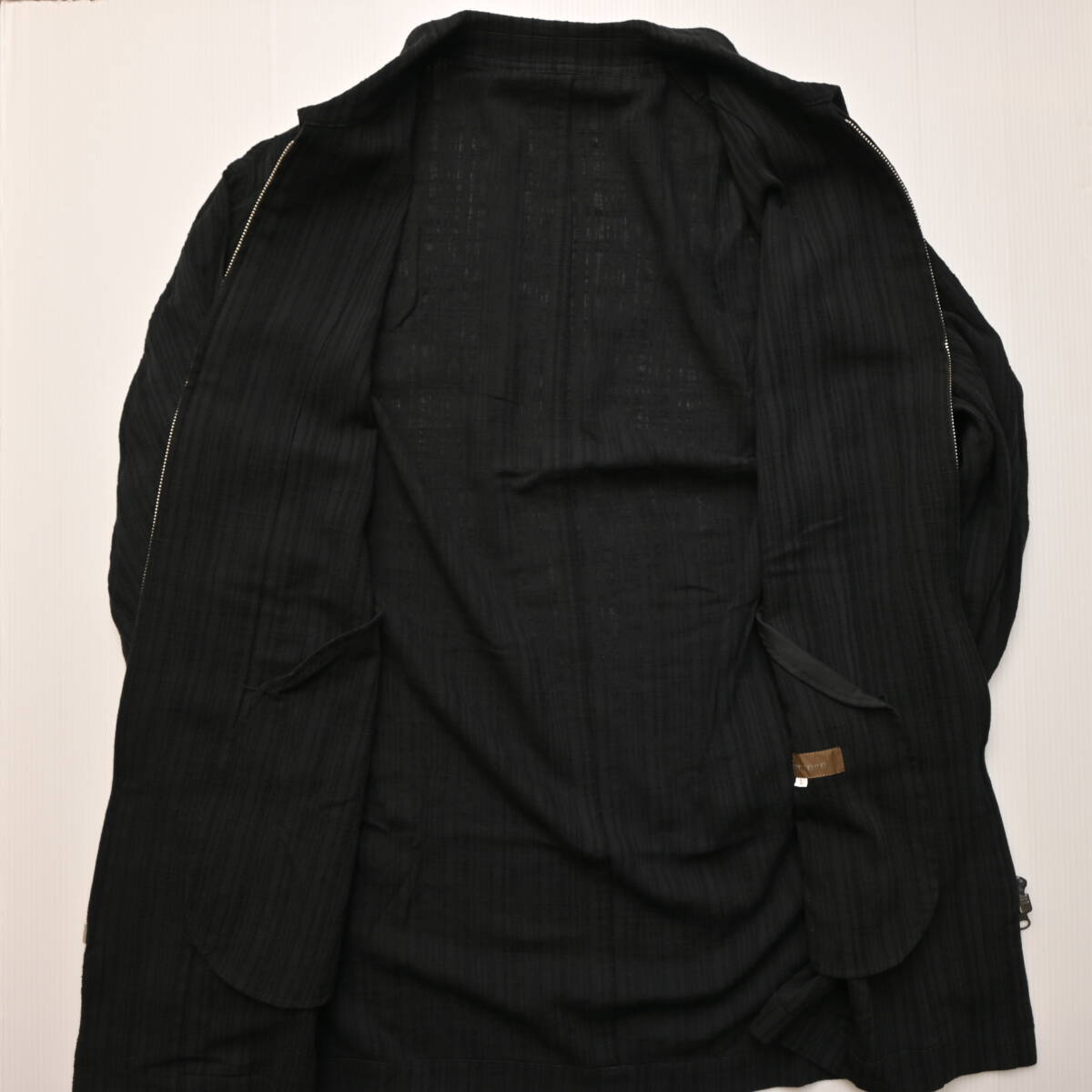 Ha6523 【old】Y's for men ワイズ ロング シャツ ジャケット L ブラック 黒 ジップ HA6523 /【Buyee】 Buyee ...