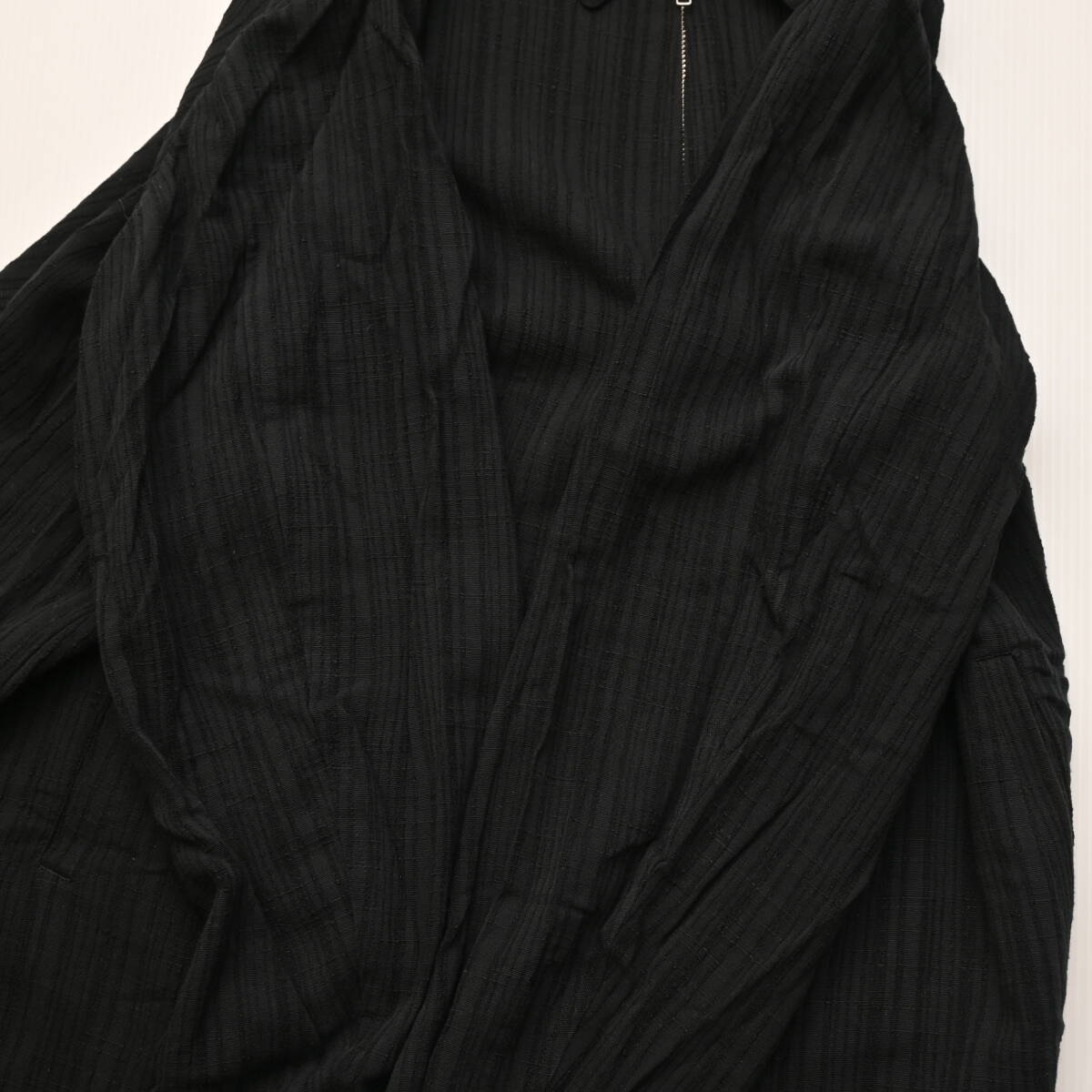 Ha6523 【old】Y's for men ワイズ ロング シャツ ジャケット L ブラック 黒 ジップ HA6523 /【Buyee】 Buyee ...