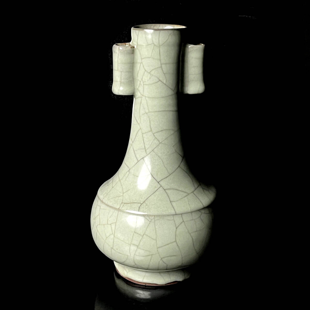 時代の彩中国古美術 宋時代 李朝 高麗青磁 紙錐瓶 高麗
