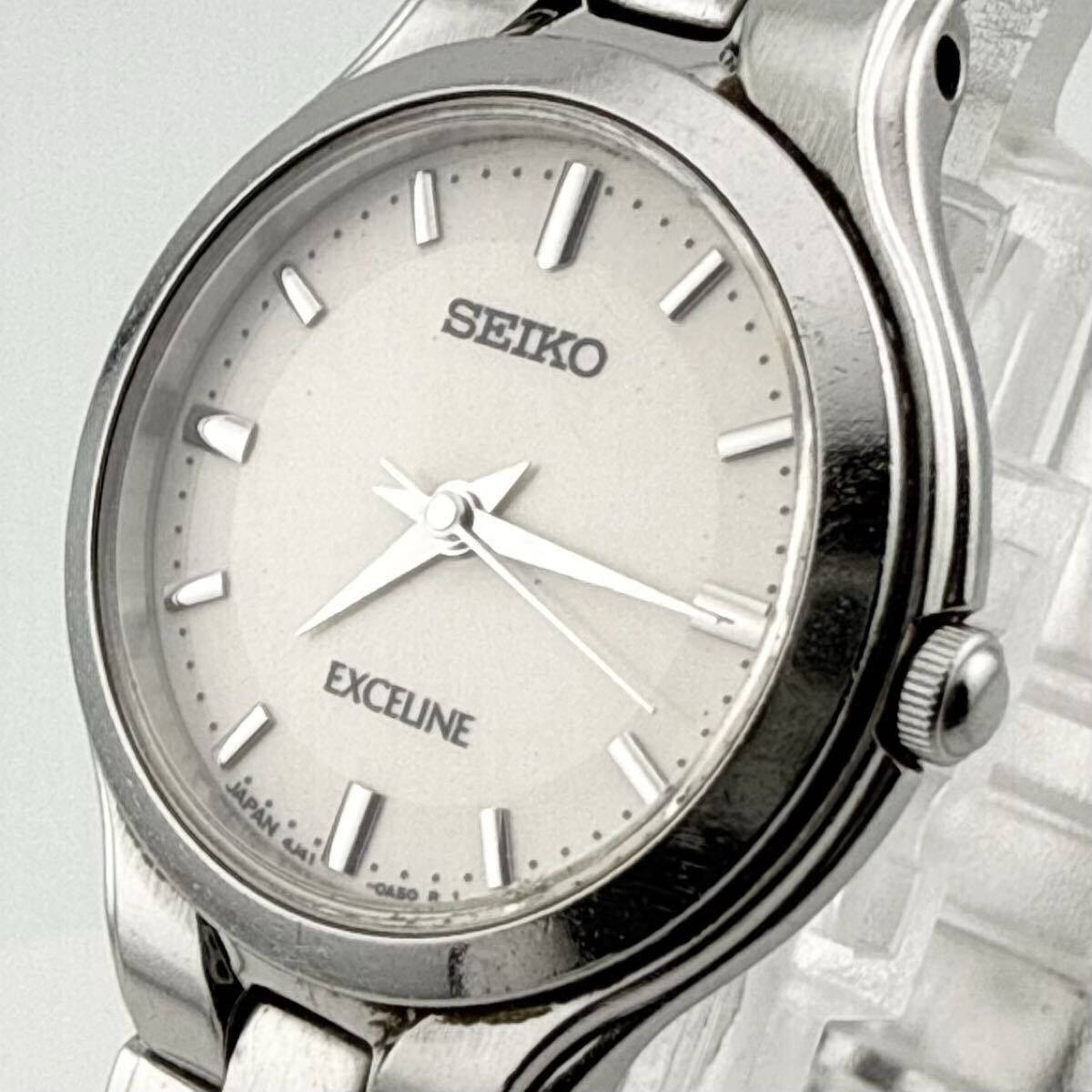 SEIKO 4J41-0A50 セイコー EXCELINE エクセリーヌ レディース 腕時計 