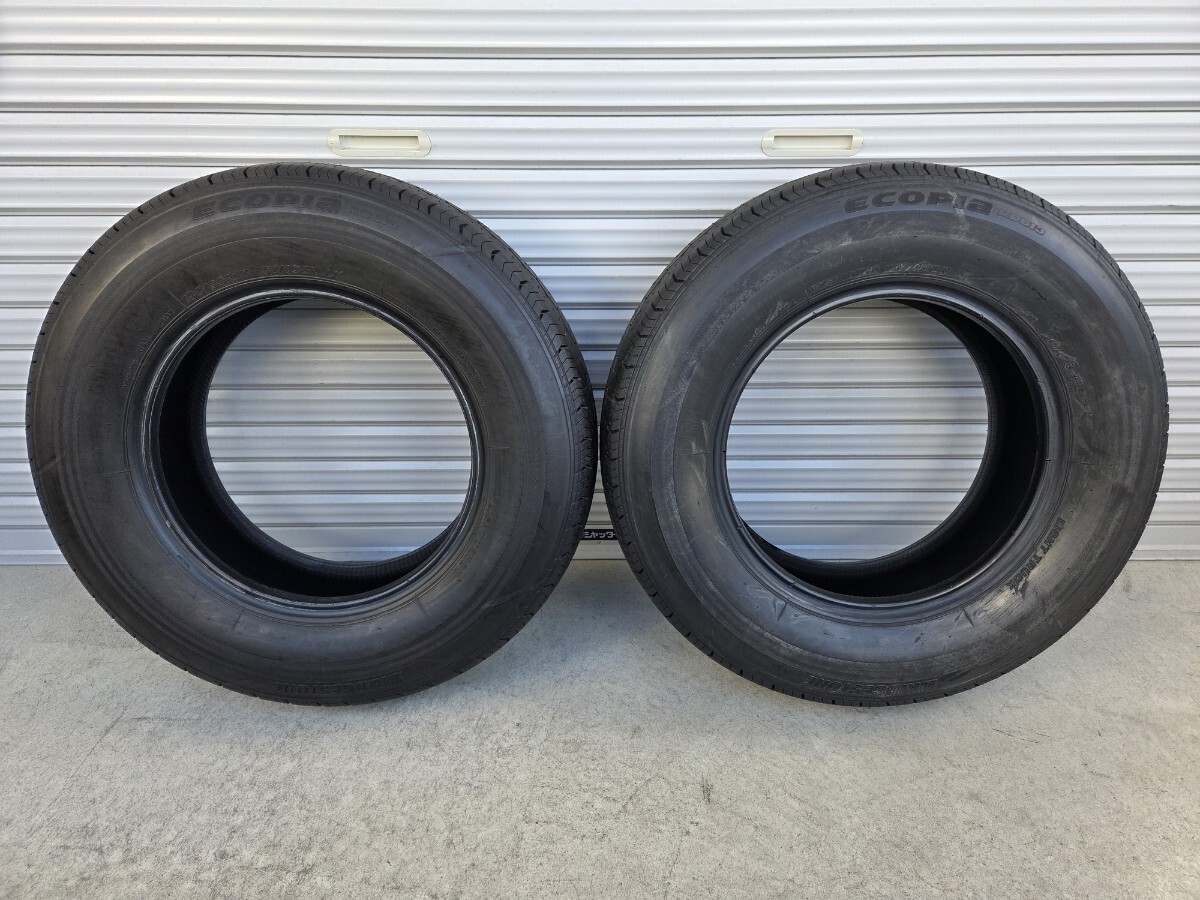 送料無料 2本 ブリヂストン ECOPIA RD613 195/80R15 107/105LT 2022年 