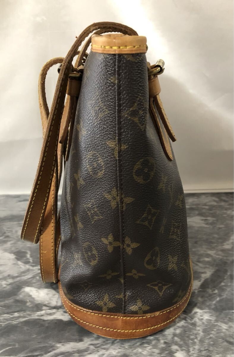 レディース ⛄️美品⛄️USA限定 ルイヴィトンモノグラム バケットPM