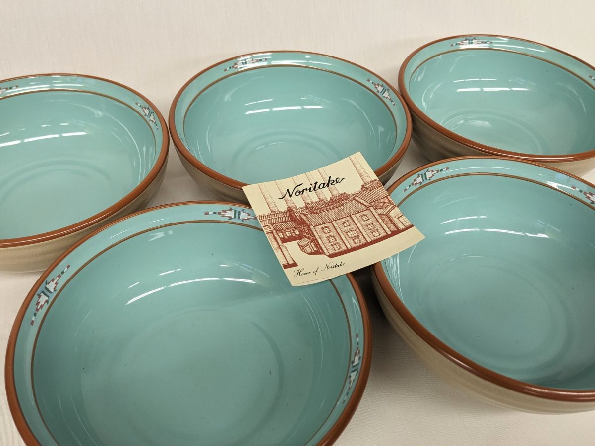 大大特価Noritake コンテンポラリー金縁大皿中皿小皿5枚セット 【公式