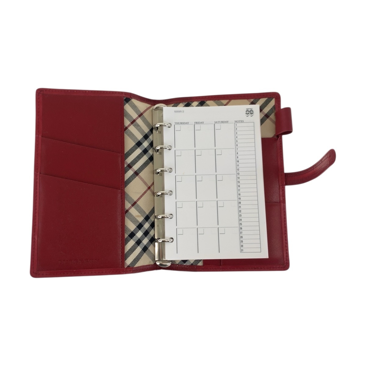 1円 ■美品■ BURBERRY バーバリー レザー ハンドバッグ トートバッグ ショルダー 肩掛け レディース ブラック系 FT5307 BURBERRY バーバリー レッド シルバー金具 レザー 手帳カバー