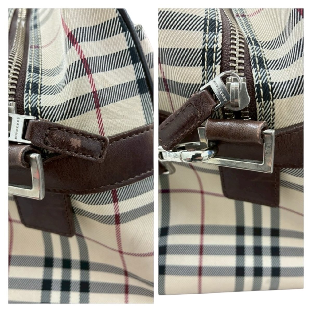 未使用級美品BURBERRY 未使用美品！ BURBERRY バーバリー ノバチェック 