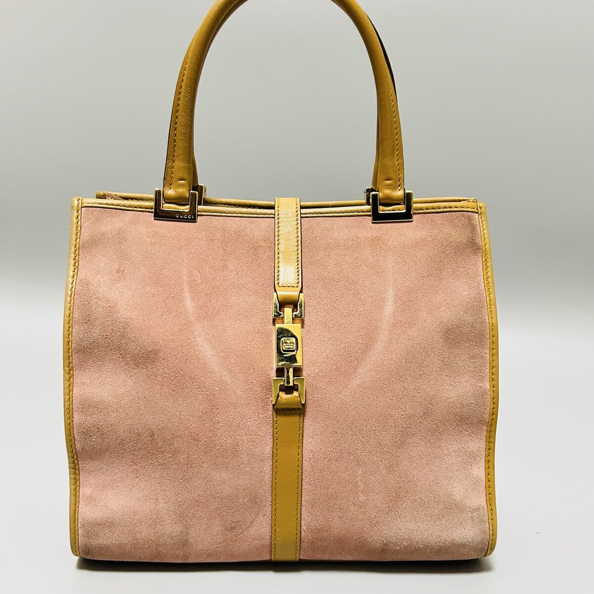 1円 極美品GUCCI グッチ 002 1065 ジャッキー GG柄 GGキャンバス×レザー