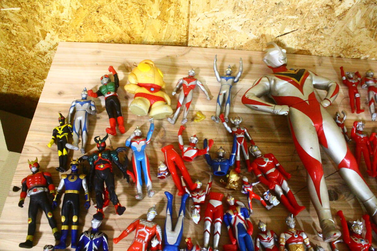 ブルマァク ソフビ 当時もの S)◎ジャンク ウルトラヒーロー ミニ