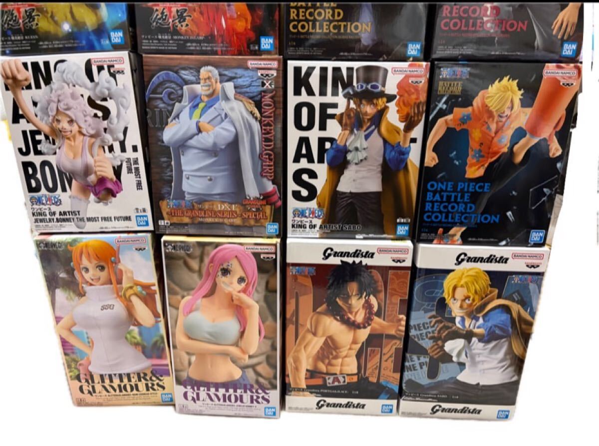 ワンピース　フィギュア　14点セット　まとめ売り ワンピースフィギュアまとめ売り14点 未開封ワンピース フィギュア