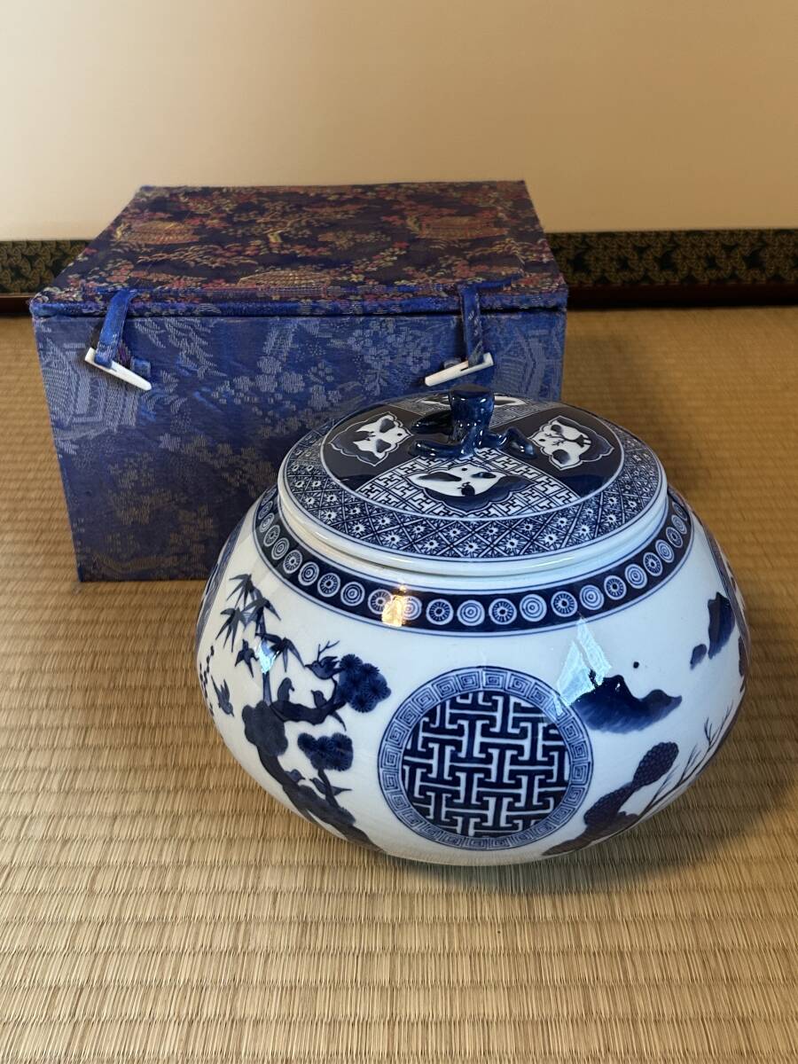 祥瑞蜜柑水指新渡唐物景徳鎮染付呉須茶道具/【Buyee】 祥瑞蜜柑水指新渡唐物景徳鎮染付呉須茶道具/【Buyee】