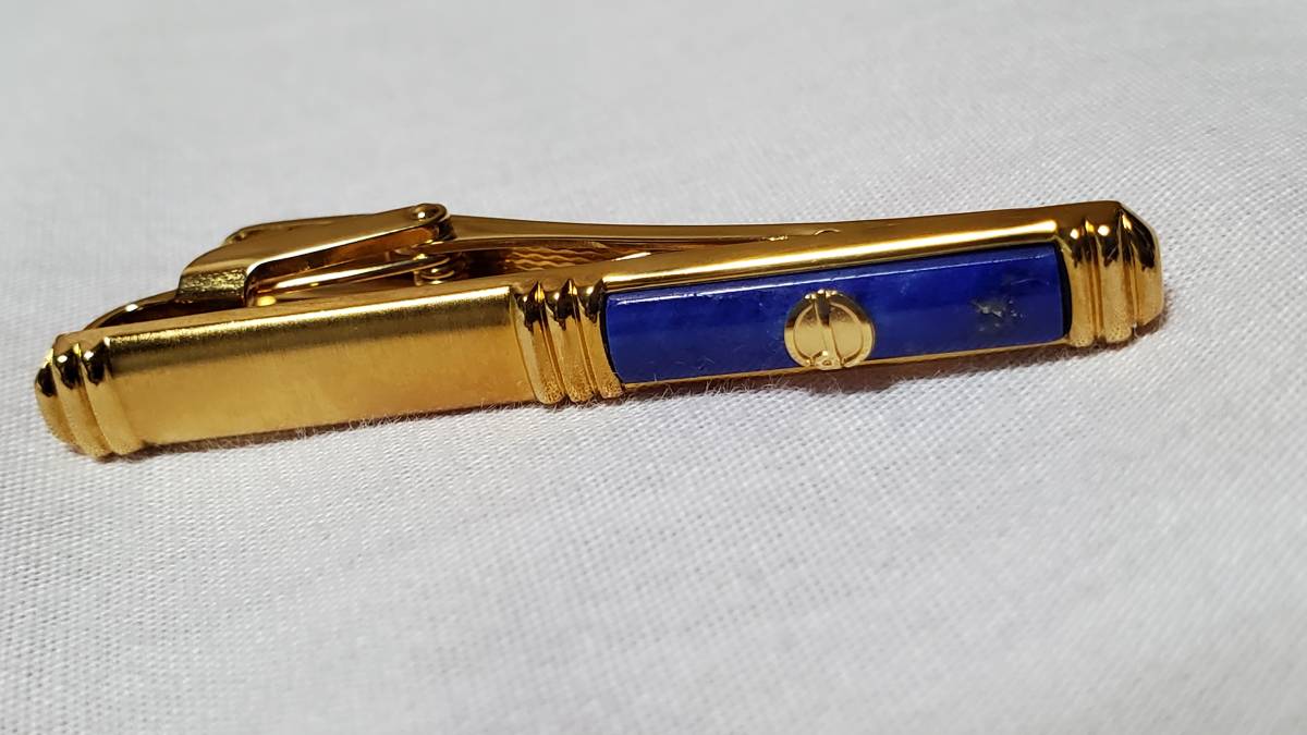 正規 レア ダンヒル ラピス dエンブレムロゴネクタイピン ラウンド クリップ 正規 レア! Dunhill ダンヒル ラピス dエンブレムロゴネクタイピン