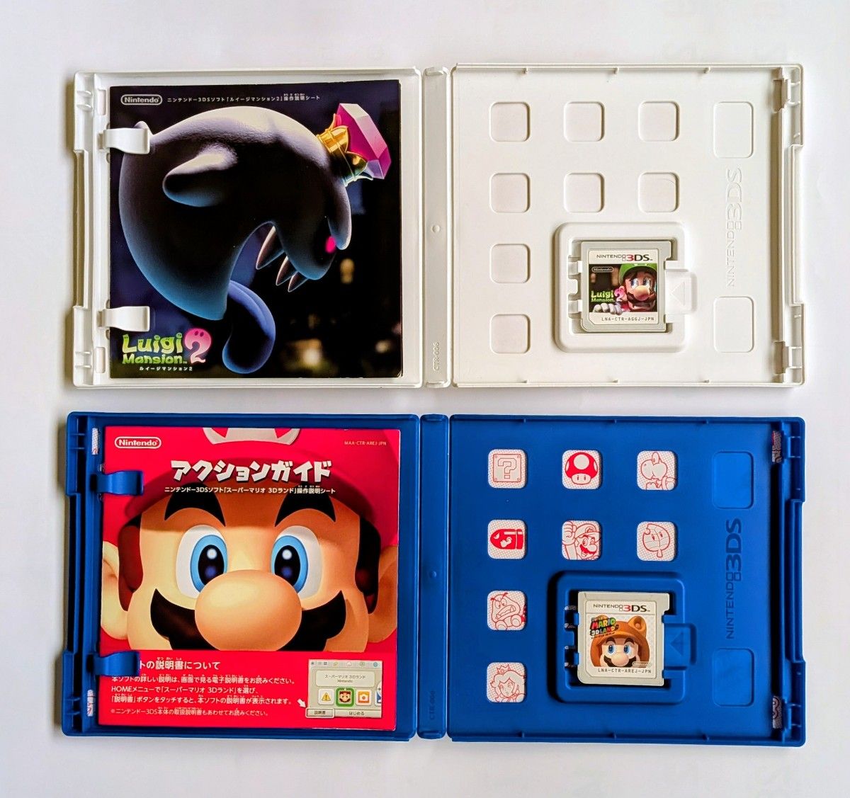3DSソフト マリオカート7 スーパーマリオ3Dランド 4本まとめて