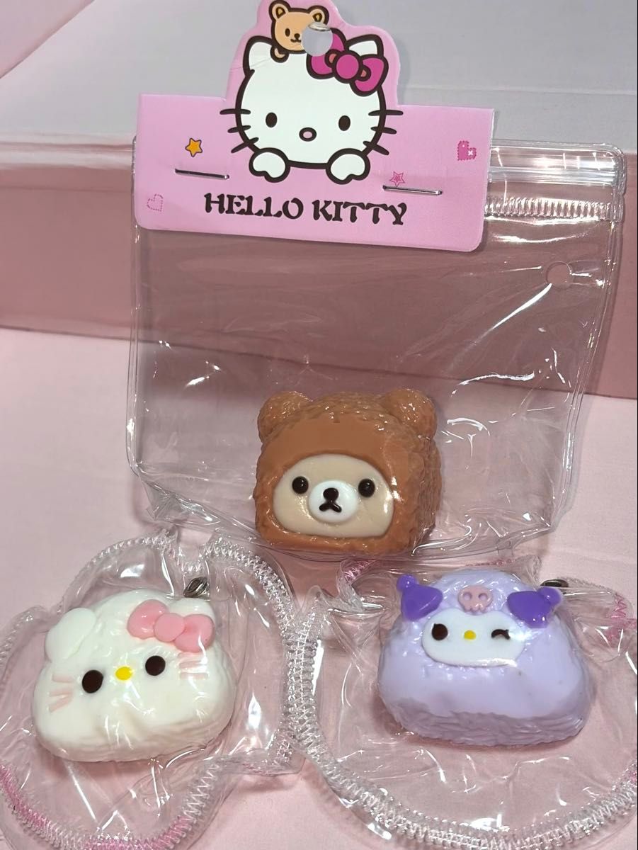 kikisquishy スクイーズ サンリオ キティ クロミ リラックマ | Shop at