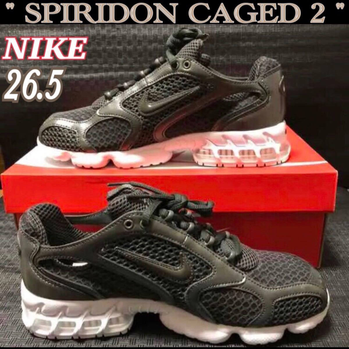 NIKE ナイキ エア ズーム スピリドン ケージ2 SPIRIDON CAGED（グレー 