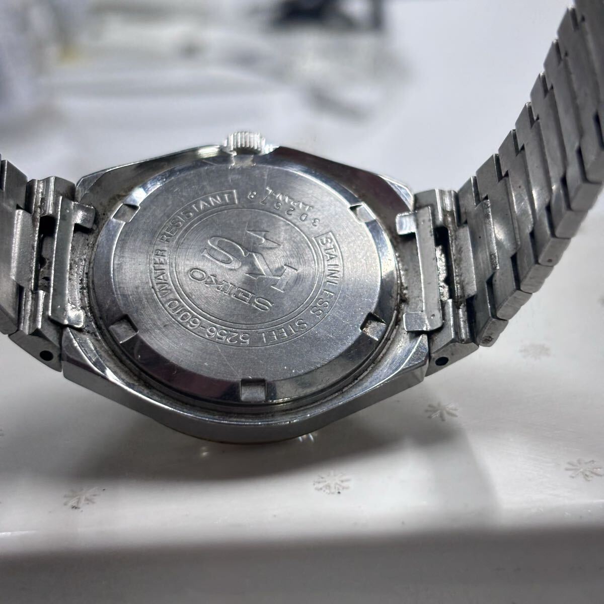 瀧511 【稼働品】 SEIKO セイコー KS キングセイコー バナック スペシャル 5256-6010 自動巻き デイデイト カットガラス ...