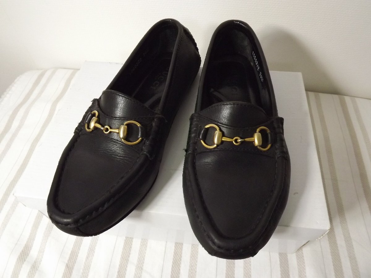 GUCCI (グッチ) イタリア製 レザー 革靴 ローファー 23.0cm 36 GUCCI (グッチ) イタリア製 レザー 革靴 ローファー 23.0cm 36