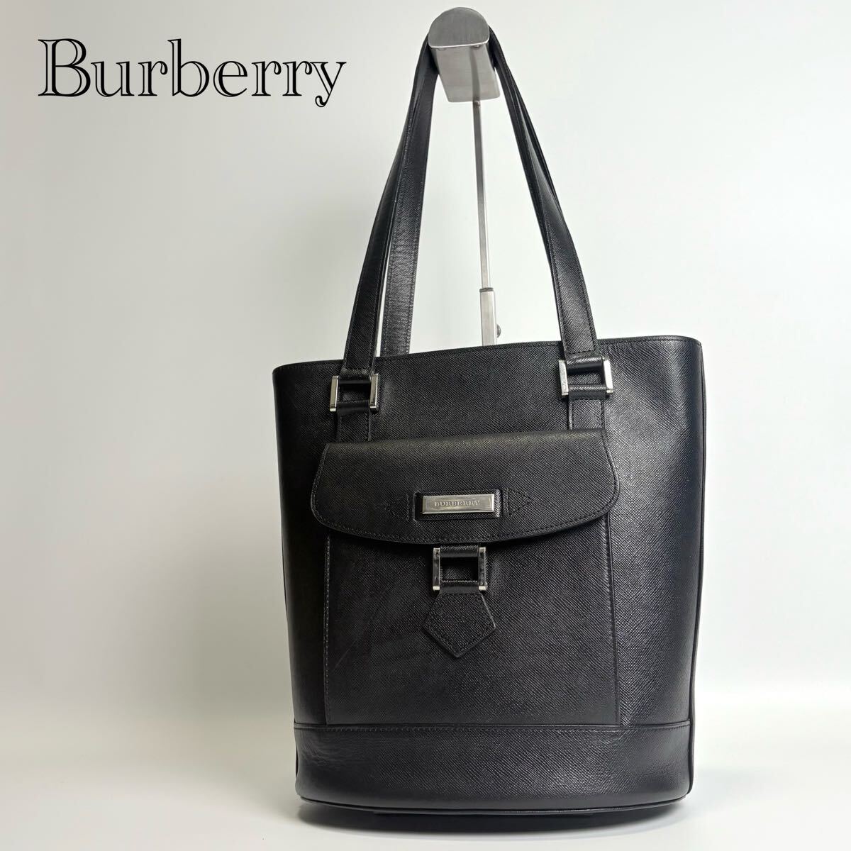 極美品】 Burberry バーバリー ノバチェック バケット トート