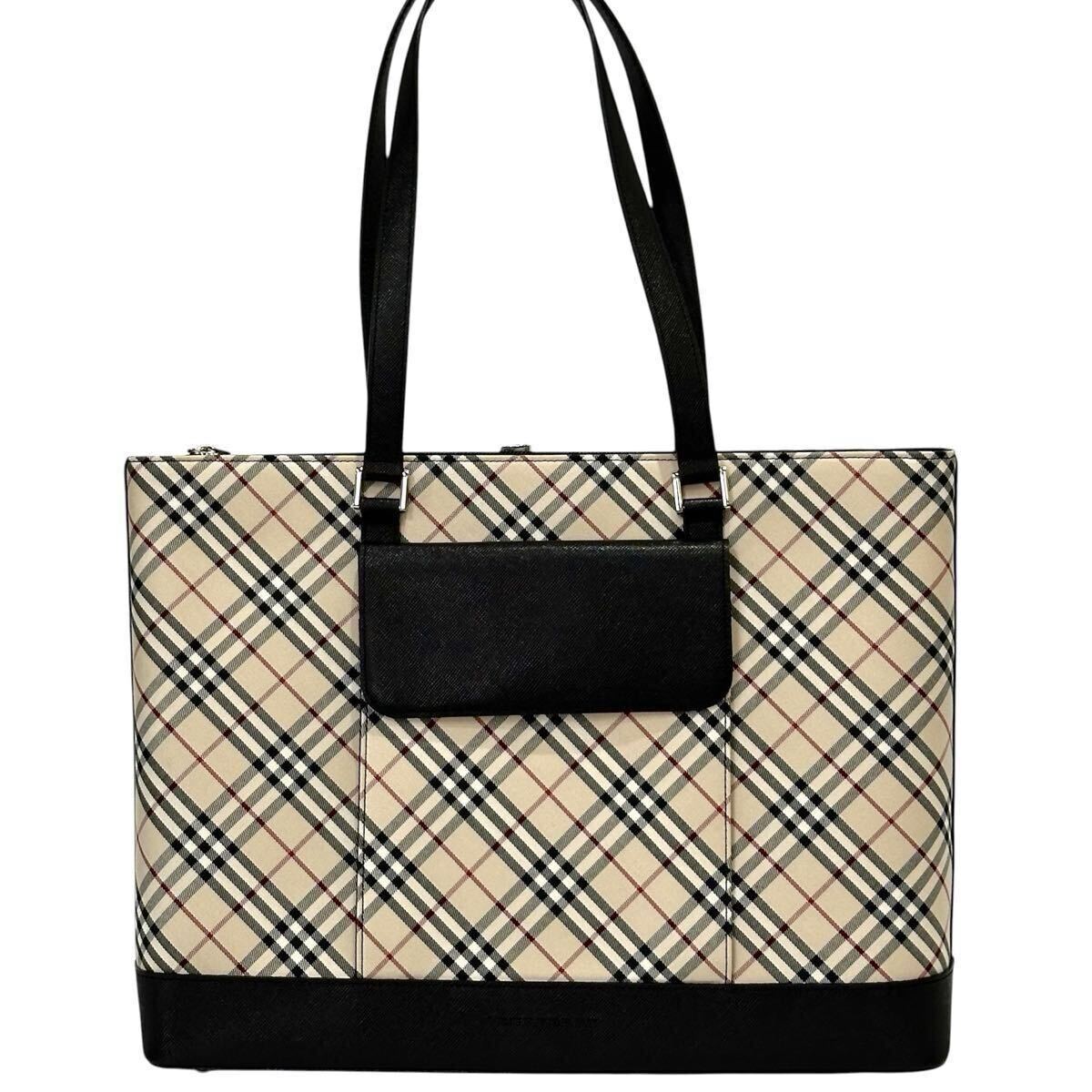 美品　バーバリー　ショルダーバッグ　2way ノバチェック　シャドーホース　黒 ✨極美品希少✨バーバリー ショルダーバッグ 月桂樹 ノバチェック