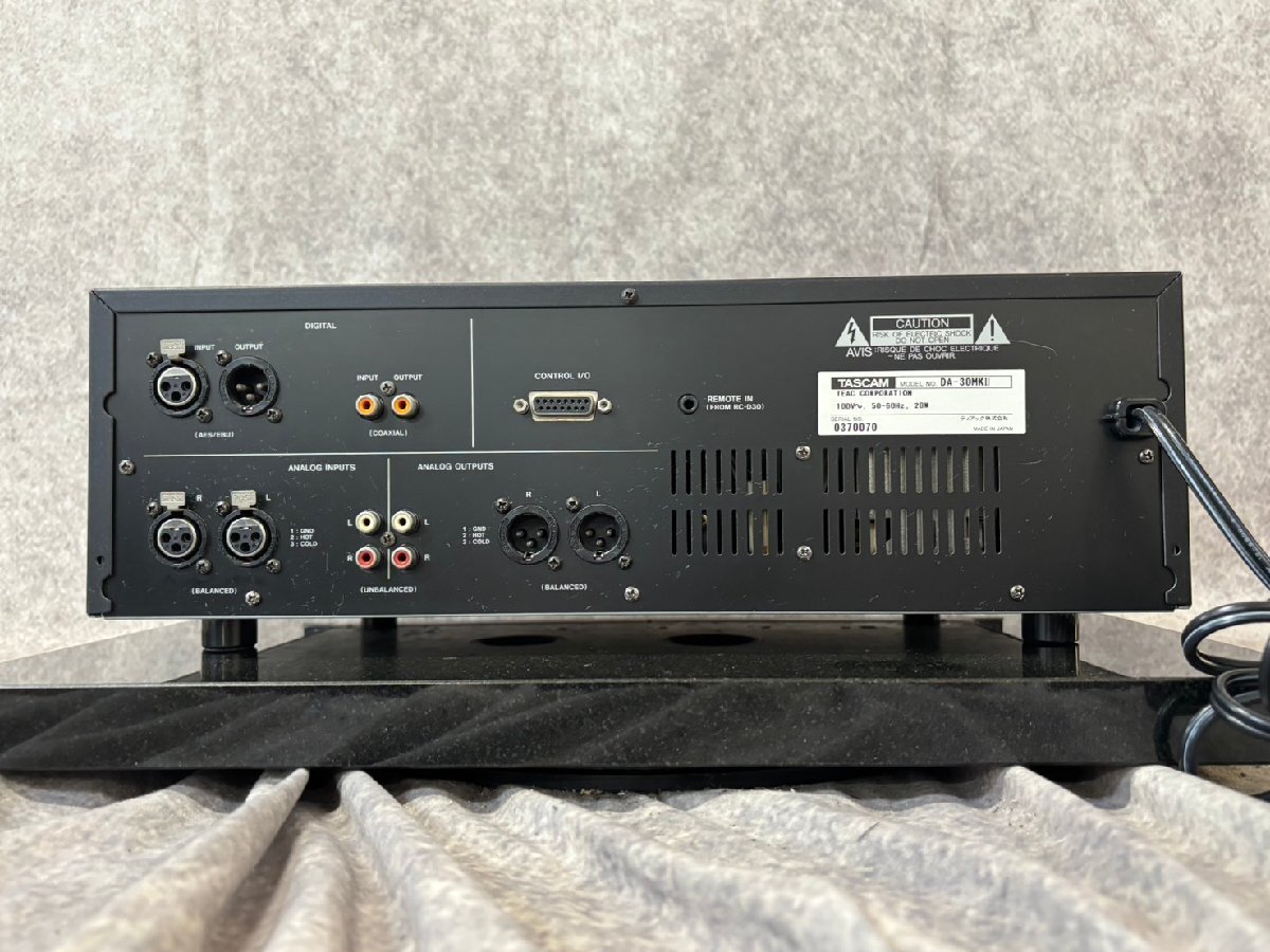 J 】6860 TASCAM DA-30 Mk ⅱ DATデッキ タスカム 3146928 /【Buyee】 Buyee - Japanese ...