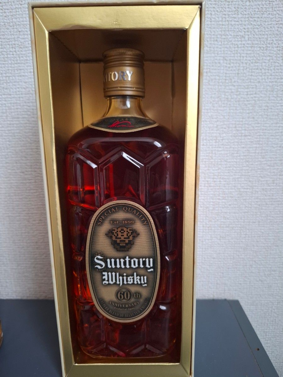 サントリー ウイスキー 角瓶 60th ANNIVERSARY 特角10年 700ml未開封品