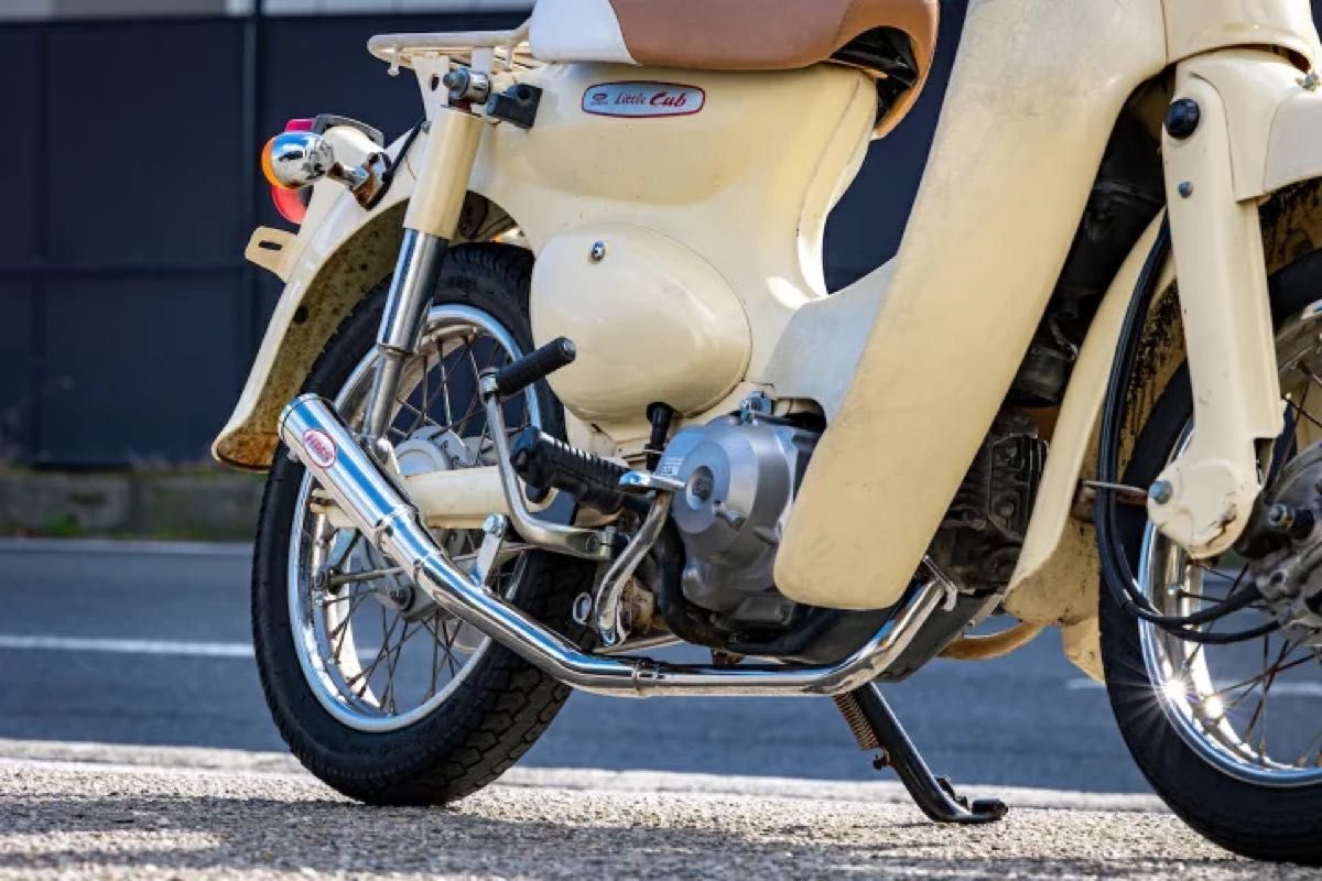 数量限定 HMS ラッドショット アップ マフラー ホンダ スーパーカブ50