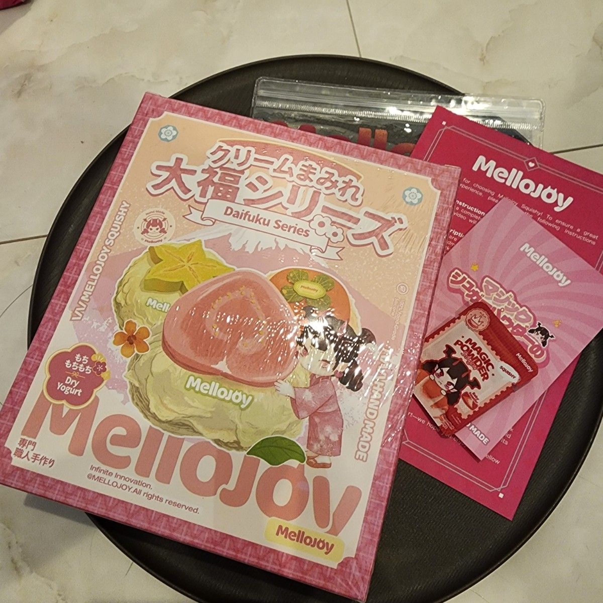 Mellojoy メロジョイ スクイーズ 大福 新品 未開封 シュリンク付き