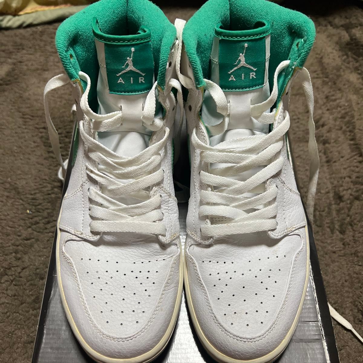 NIKE AIR JORDAN 1 MID Lucky Green ナイキ エアジョーダン1 ミッド