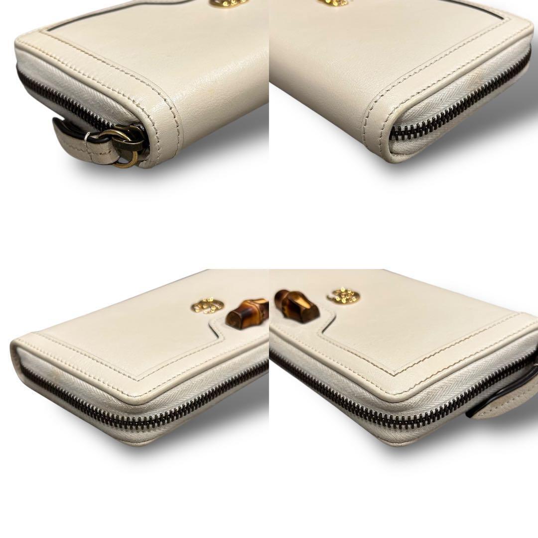 GUCCI バンブー装飾 ミュール ベージュ オススメ 超美品 GUCCI バンブー 三つ折り財布 ベージュ ミニ