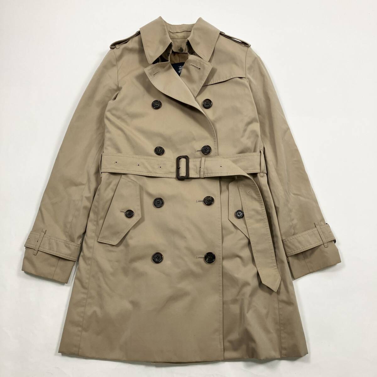 BURBERRYバーバリートレンチコートステンカラーコートベージュノバ
