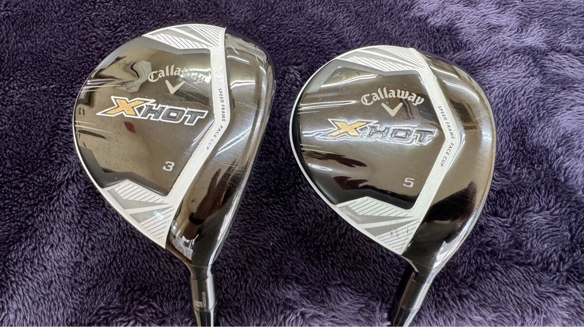 Callaway X HOT フェアウェイウッド 3本セット キャロウェイX フェアウェイウッド 3本セット Callaway キャロウェイ X