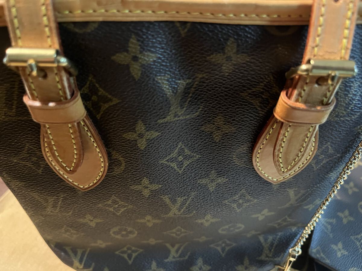 Louis Vuitton モノグラム バケツのポーチ（PM） ルイヴィトン モノグラム バケットPM トートバッグ ポーチ付き 【公式
