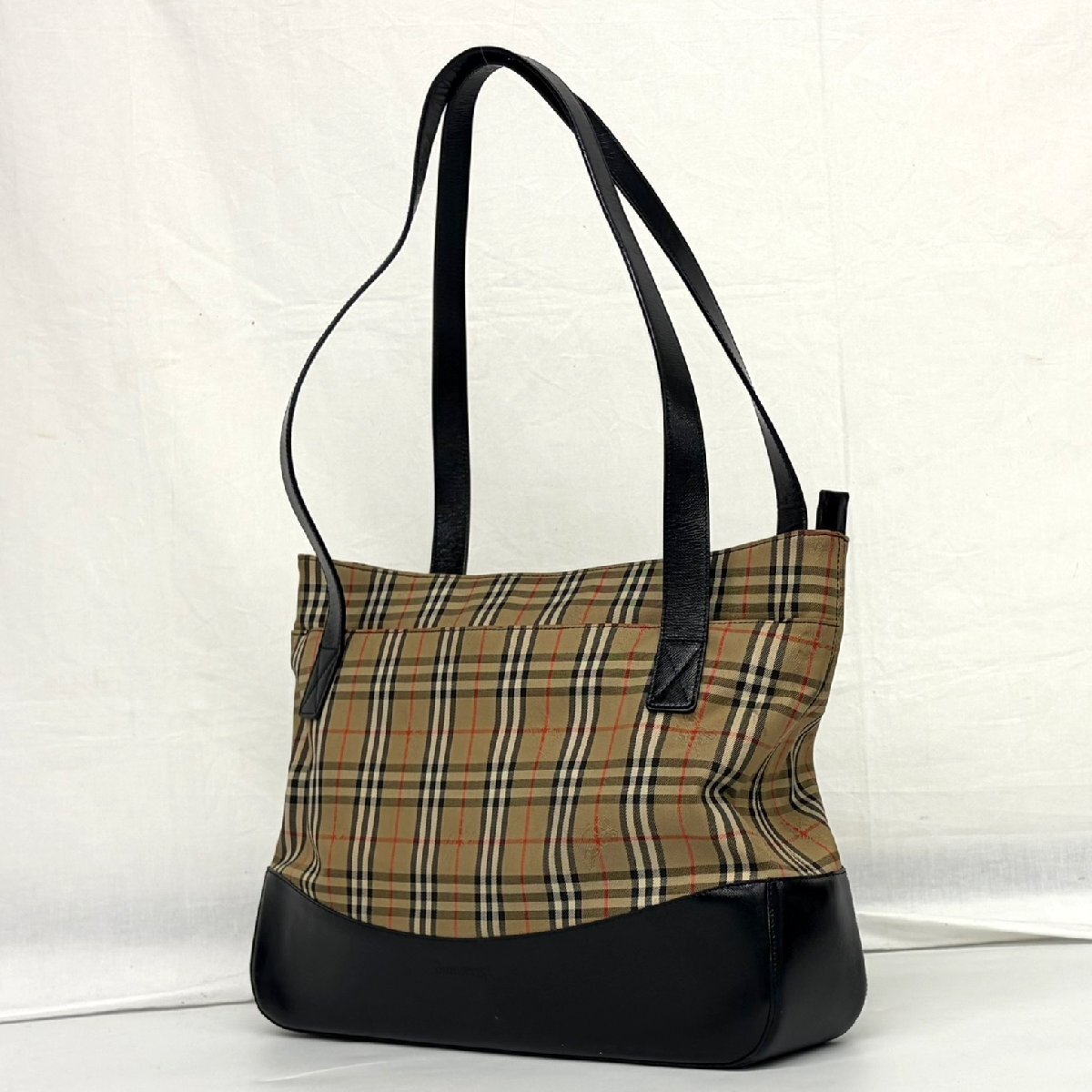 ノバチェック バーバリー トートバッグ BURBERRY ハンドバッグ