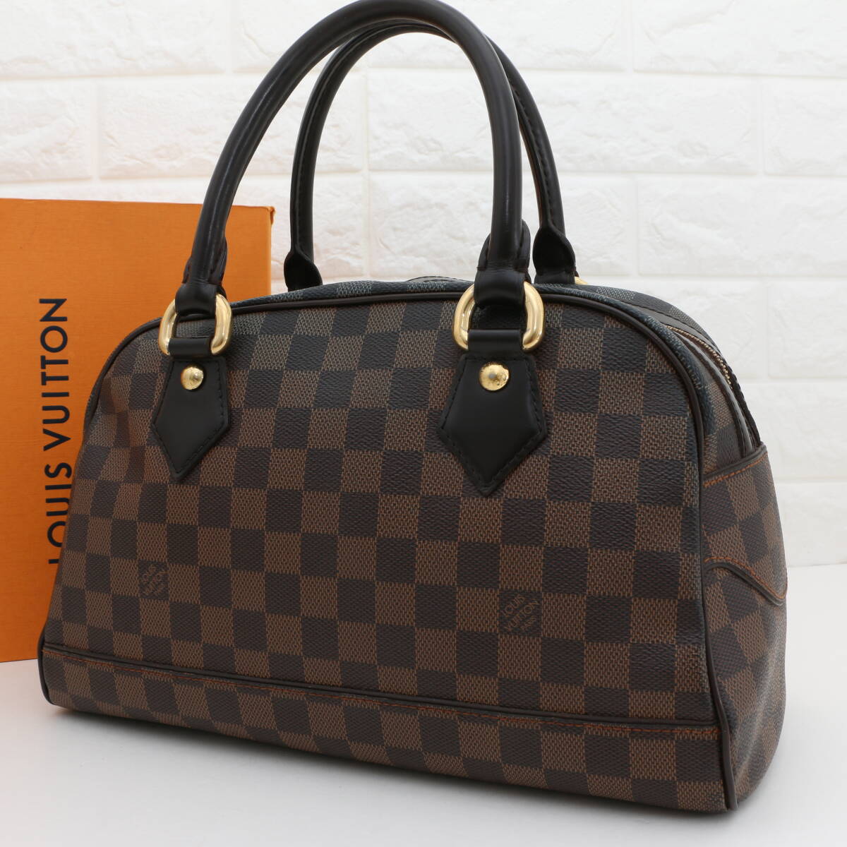 LOUIS VUITTON ルイヴィトン ダミエ エベヌ ドゥオモ N60008 