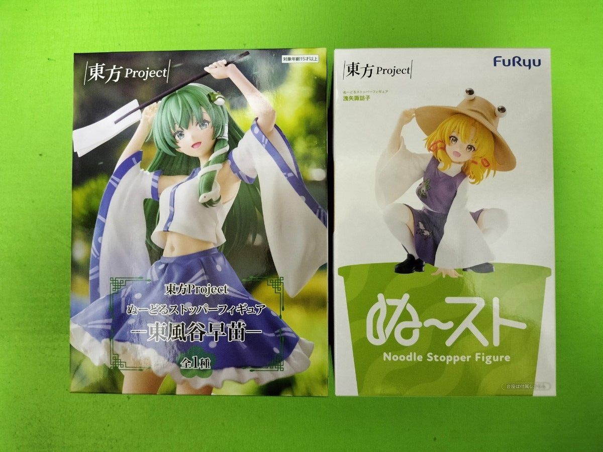 東方Project ぬーどる ストッパー フィギュア 東風谷早苗&洩矢諏訪子 2