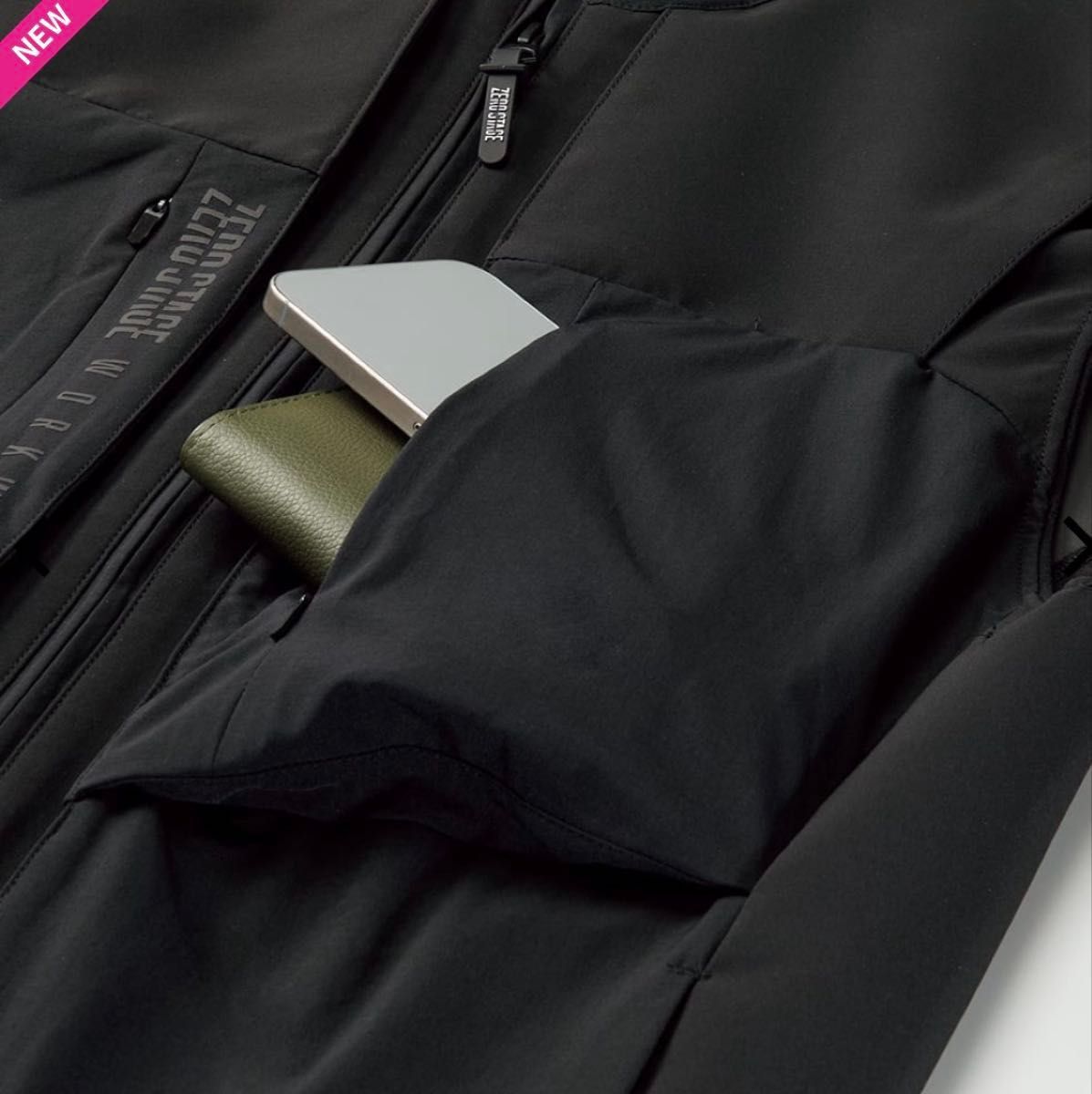 ワークマン WORKMAN ZERO STAGE 空調服 ベスト M ブラック | Shop at