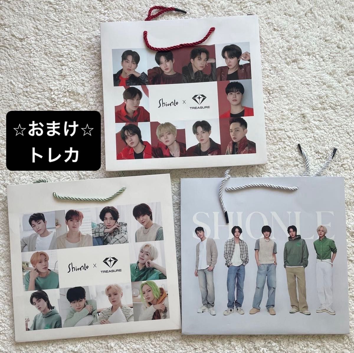 TREASURE ションリ shionle バレンタイン popup 会場 有明 特典 