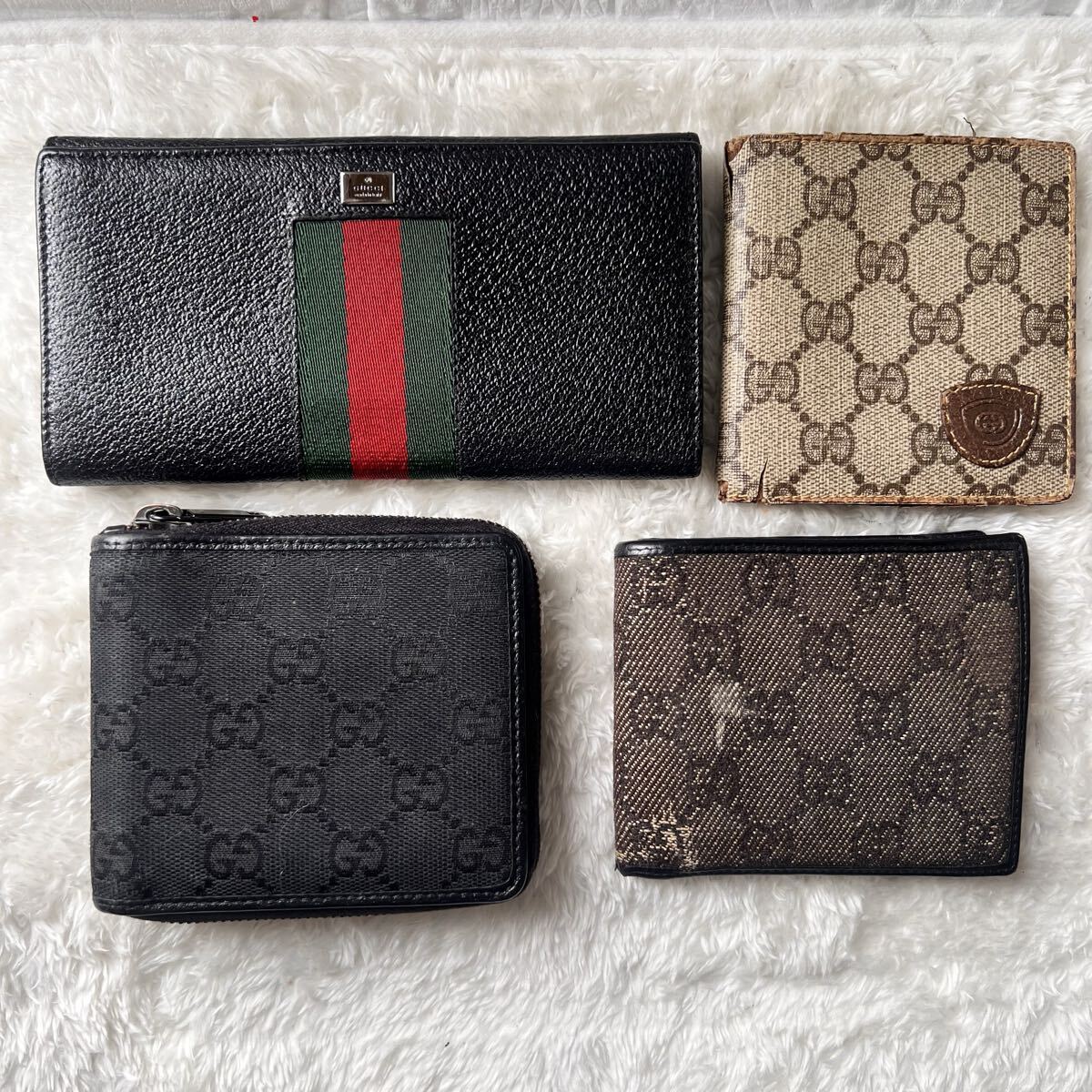 美品！GUCCI グッチ 財布 4点セット まとめ売り GGキャンバス レザー 
