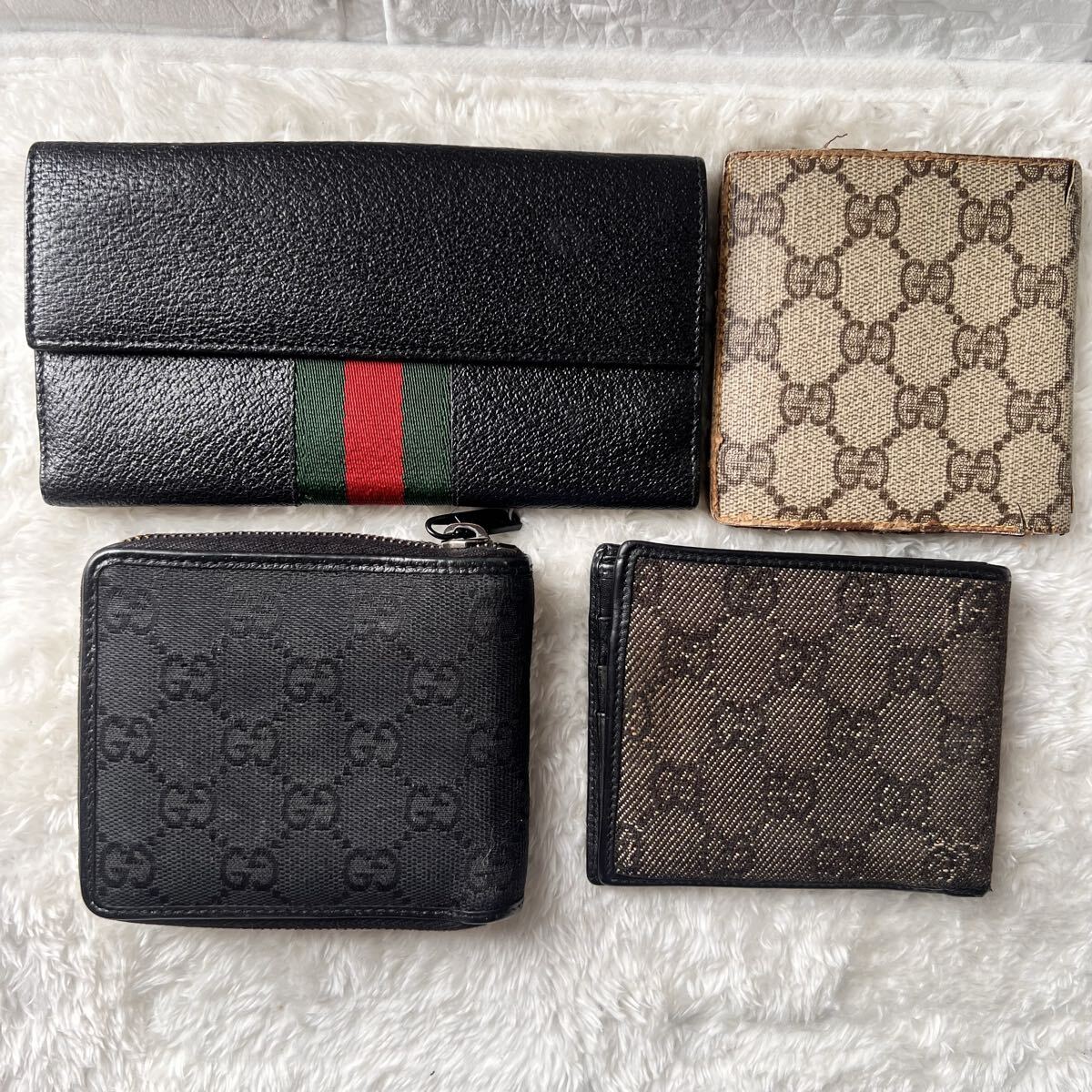 美品！GUCCI グッチ 財布 4点セット まとめ売り GGキャンバス レザー 