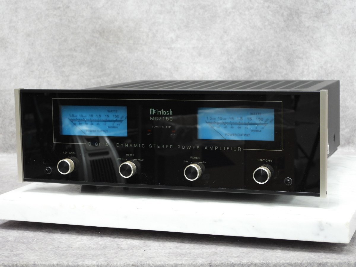 【C】McIntosh MC7150 パワーアンプ マッキントッシュ 3211443 /【Buyee】 Buyee - Japanese ...