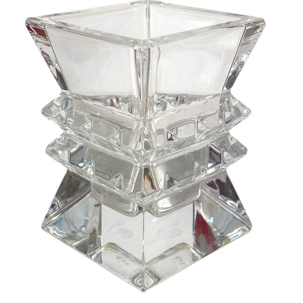 【新品】バカラ　コロンビーヌ　フラワーベース　 花瓶 　一輪挿し 　クリスタル 新品】バカラ コロンビーヌ フラワーベース 花瓶 一輪挿し クリスタル