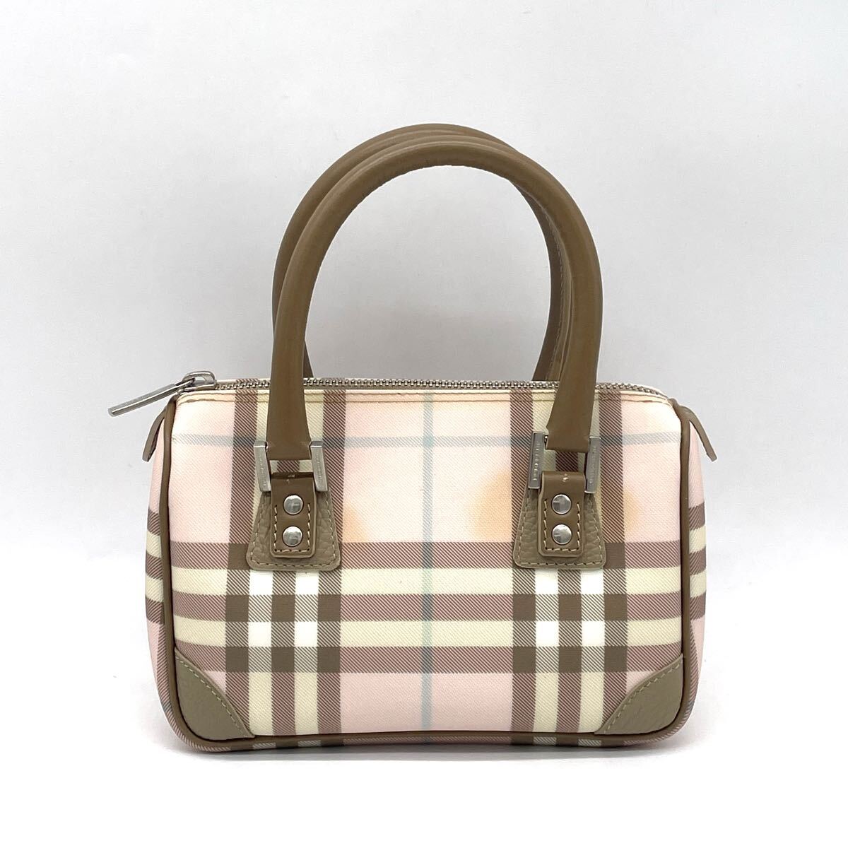 1円 美品 BURBERRY バーバリー LONDON ノバチェック ロンドンチェック 