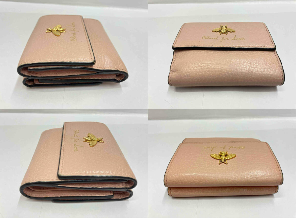 GUCCI SOHO ベージュ 三つ折り財布グッチ 超美品