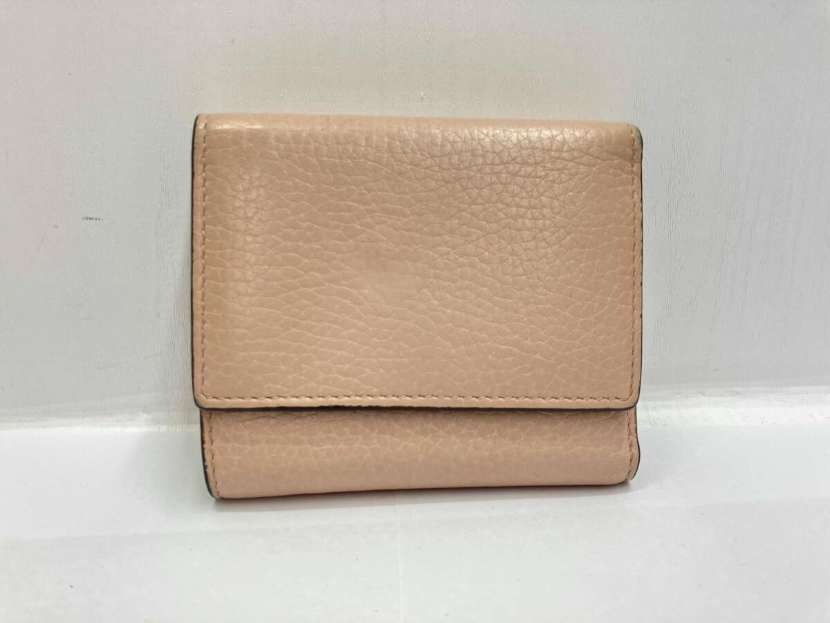 GUCCI SOHO ベージュ 三つ折り財布グッチ 超美品